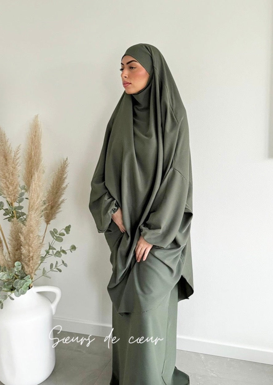 Jilbab YASMINE (Qualité supérieure)