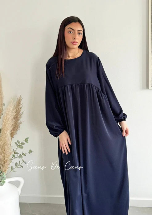 Offre Summer ( Robe NOOR + Hijab en soie de médine)